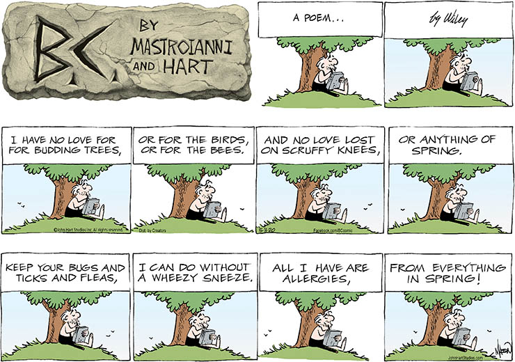 Sunday May 3, 2020 - B.C. Comic Strip