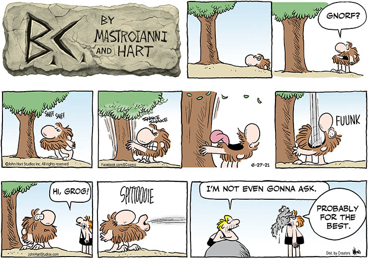 Sunday June 27, 2021 - B.C. Comic Strip